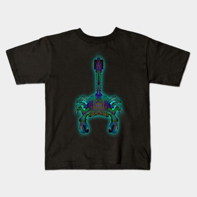 Scorpio 1c Black Kids T-Shirt by Boogie 72